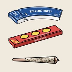 Jointpapir, Filtertips og Cones