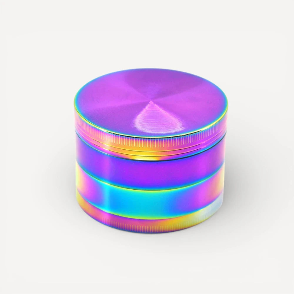 4-delt Grinder - Regnbuefarvet