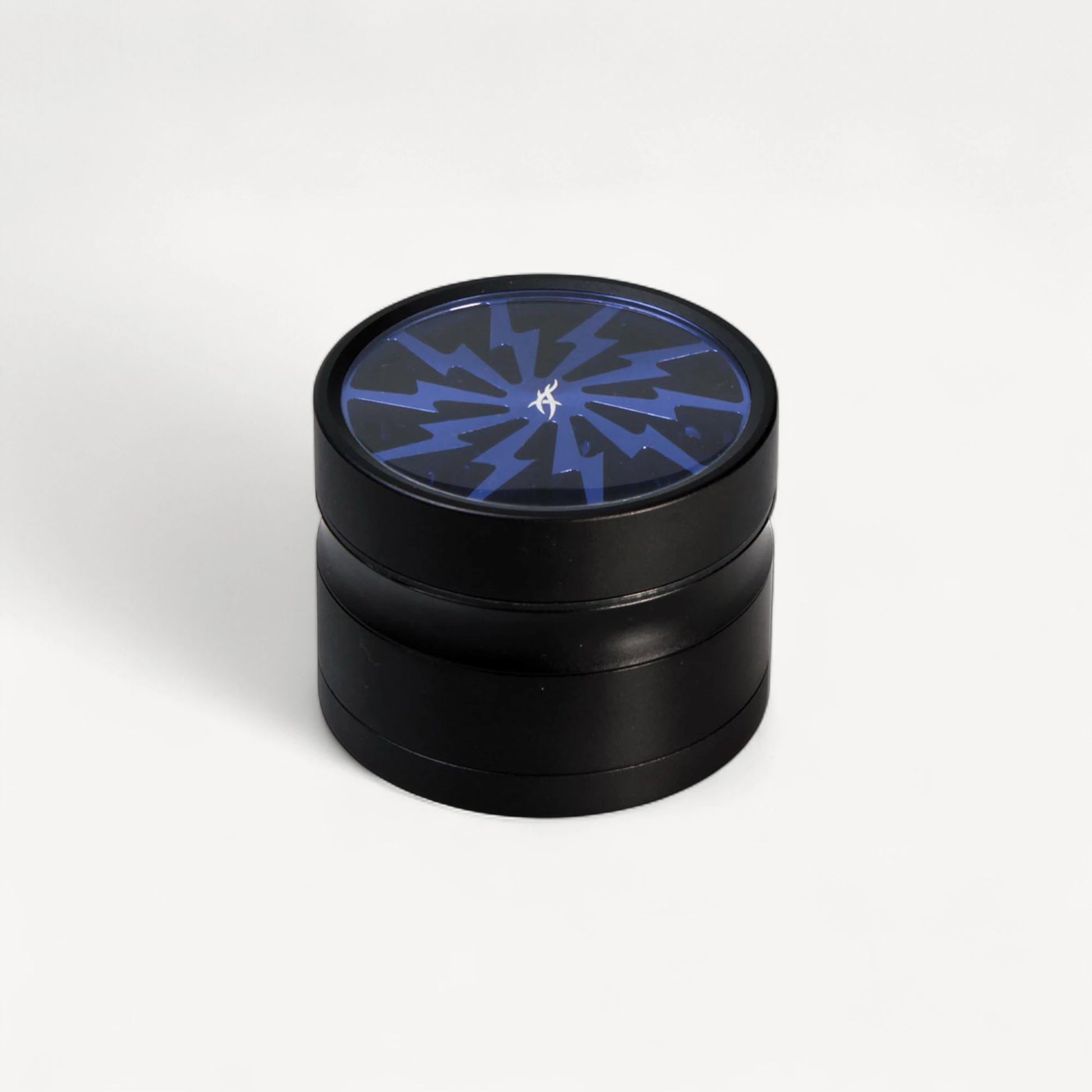 4-delt metalgrinder - blå