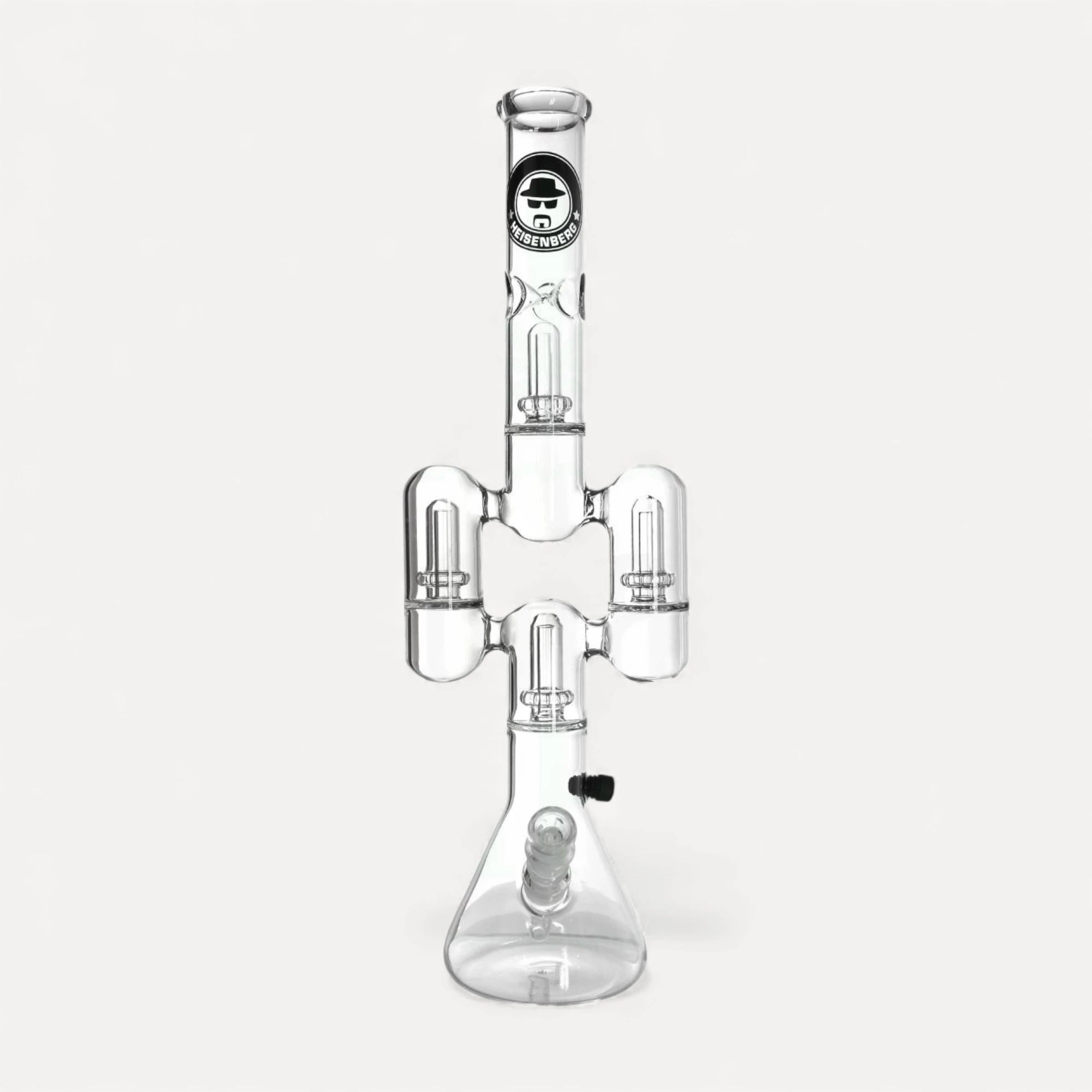 Black Leaf Bong - 4-percolated