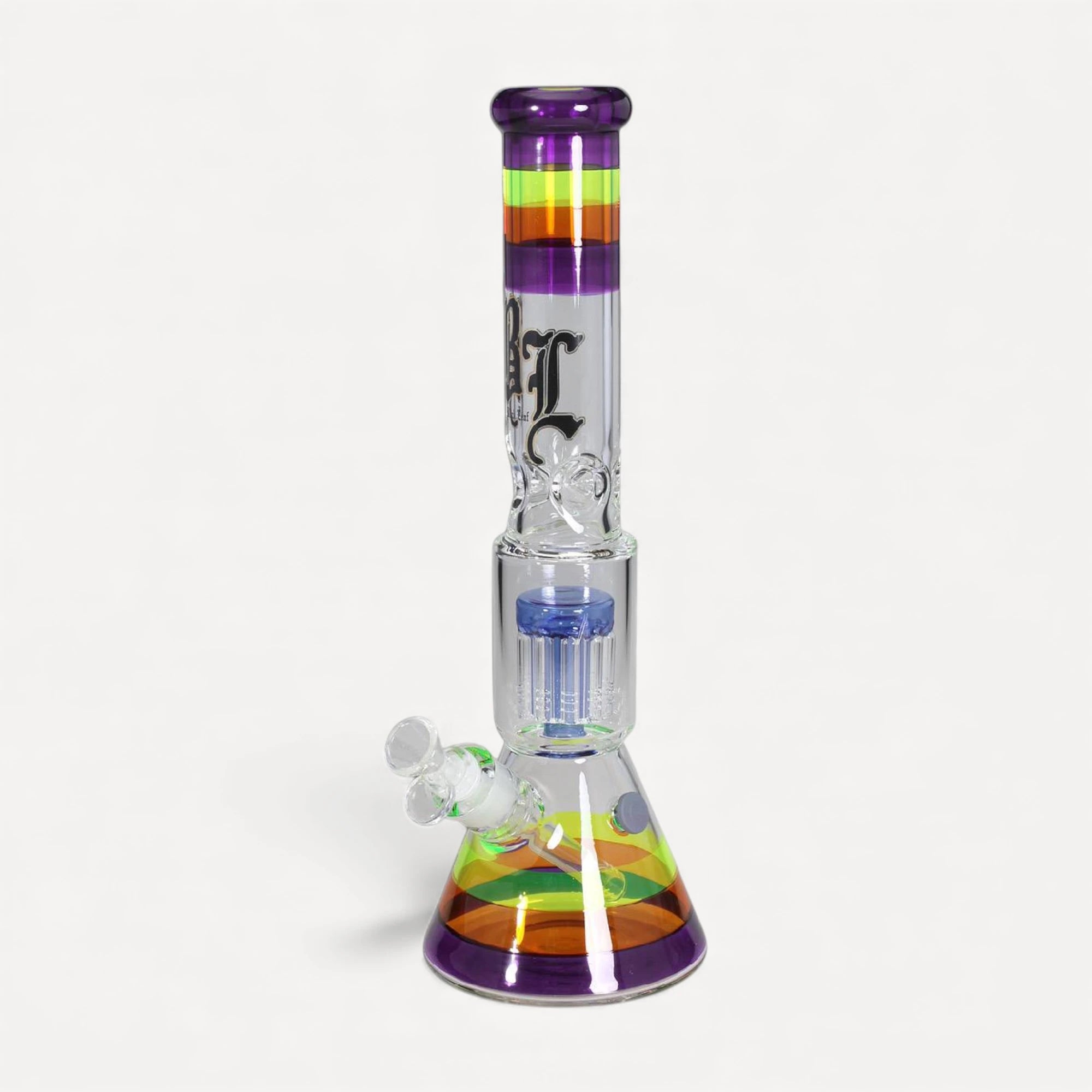 Black Leaf Bong - Multifarvet