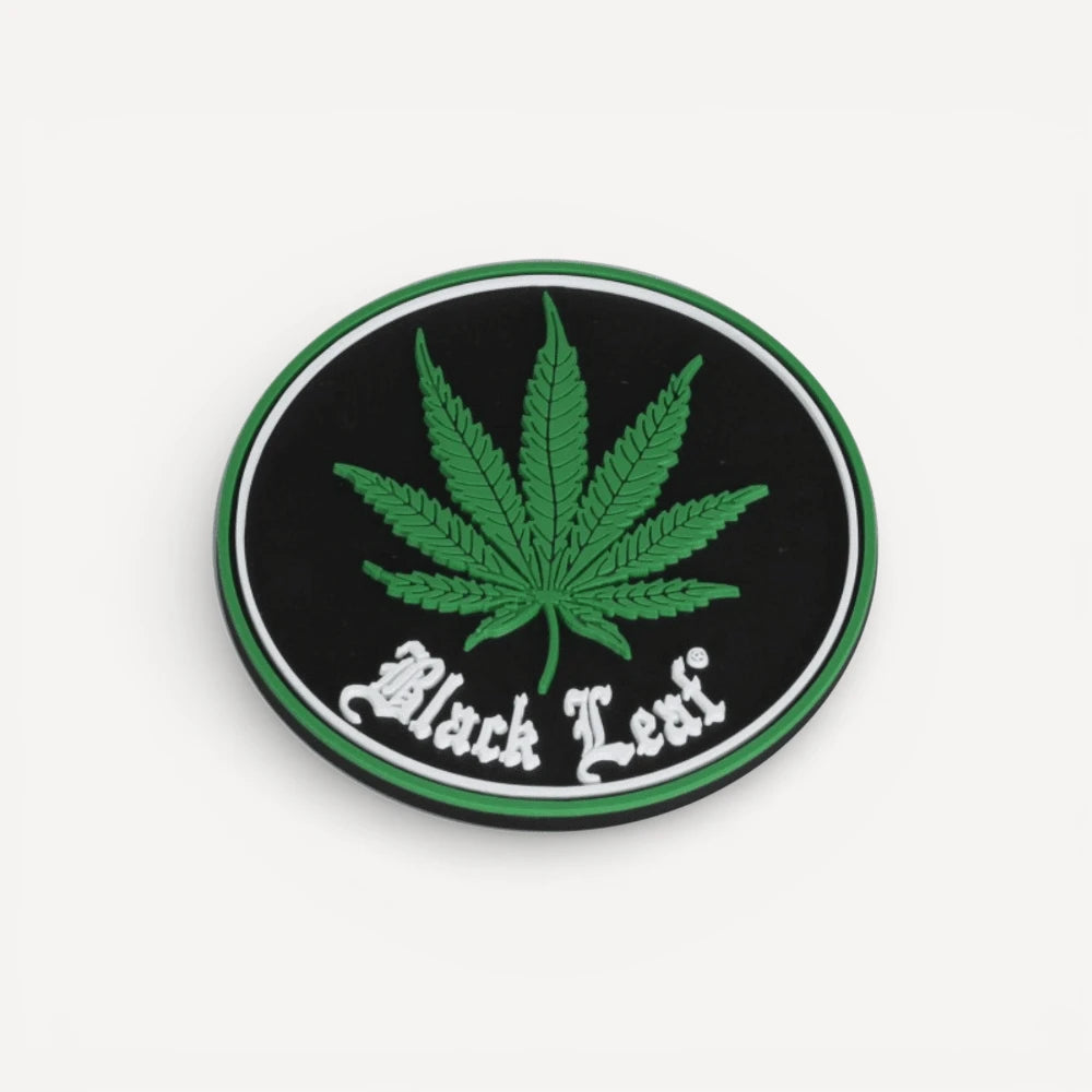 Black Leaf Coaster