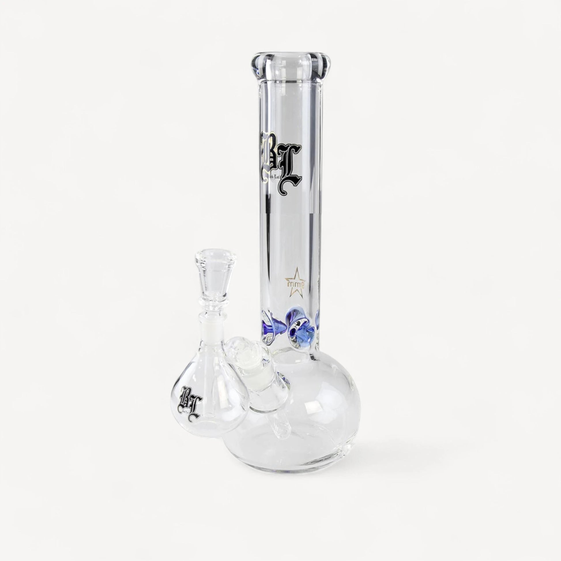 Black Leaf glasbong - 9mm tyk