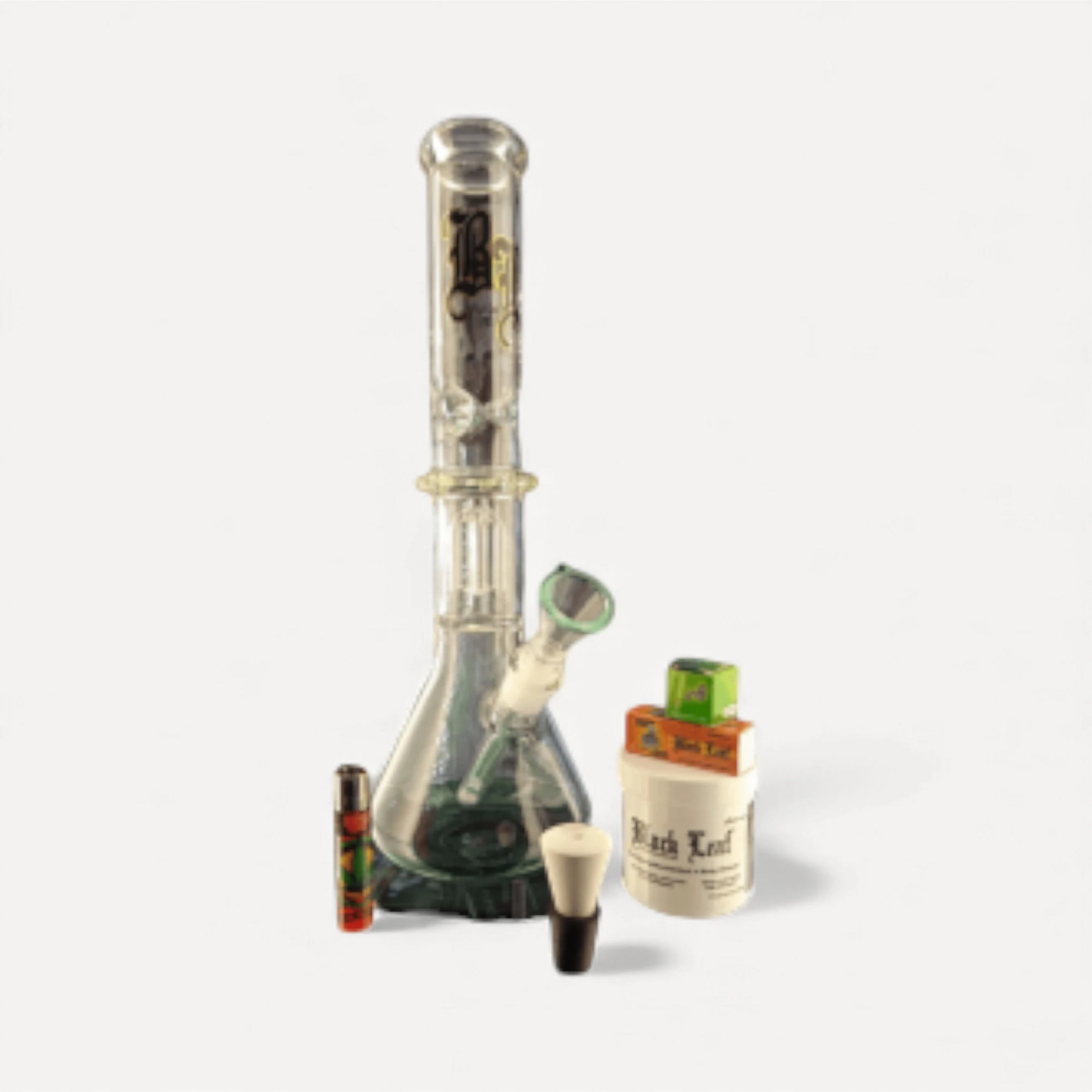 Black Leaf glasbong - rygerkit