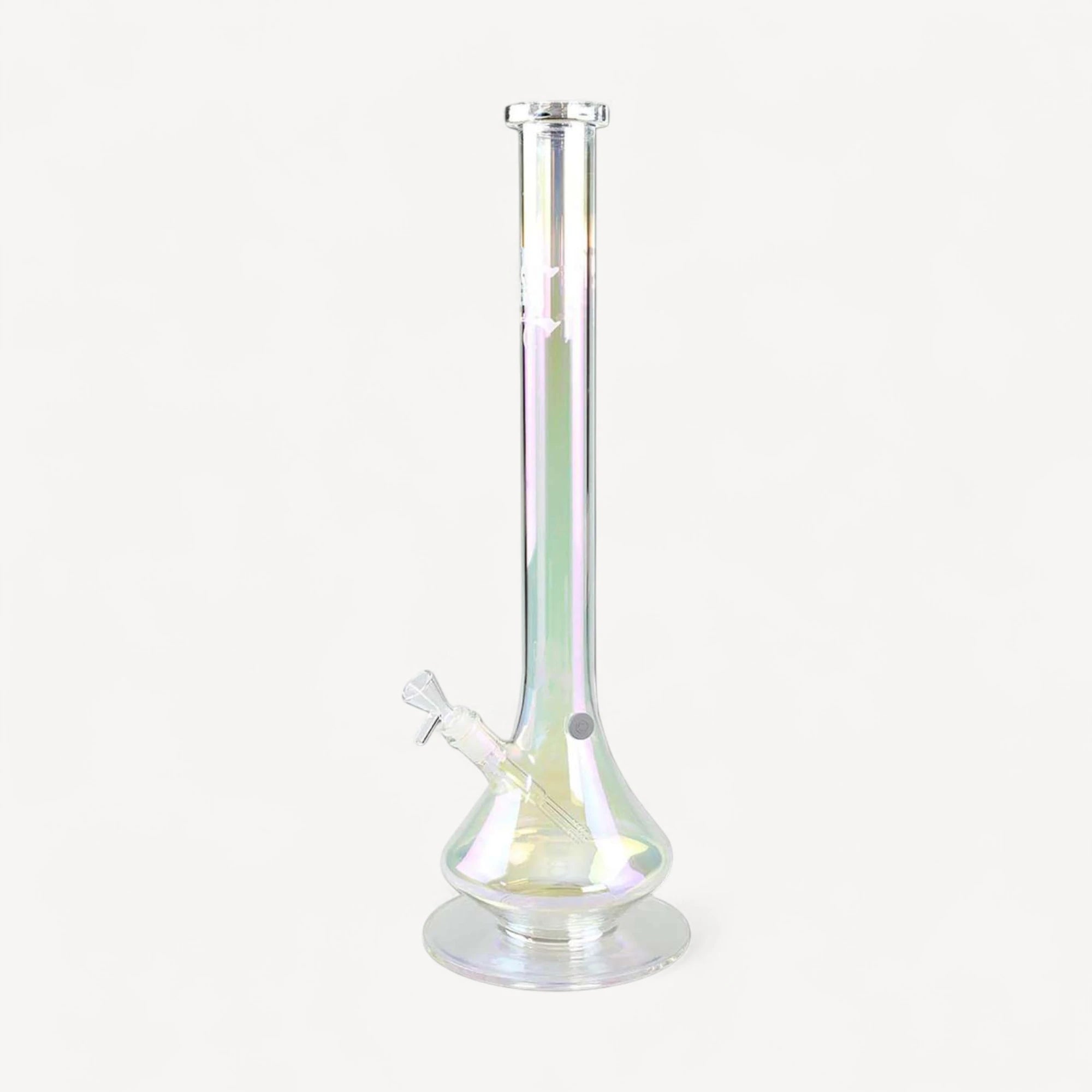 Black Leaf glasbong - regnbuefarvet