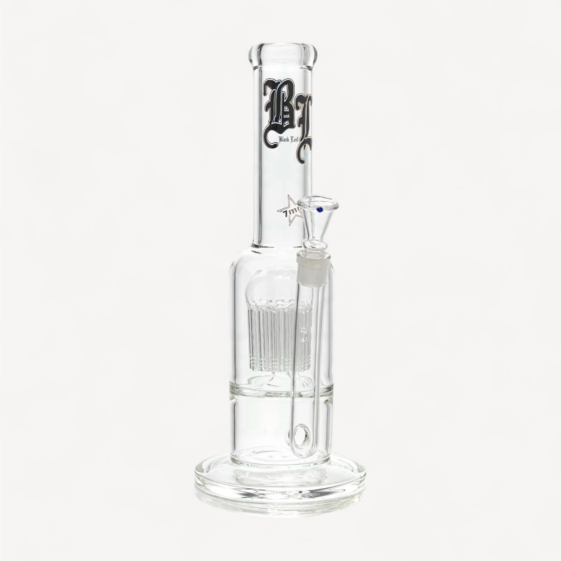 Black Leaf percolator glasbong - 7mm glas