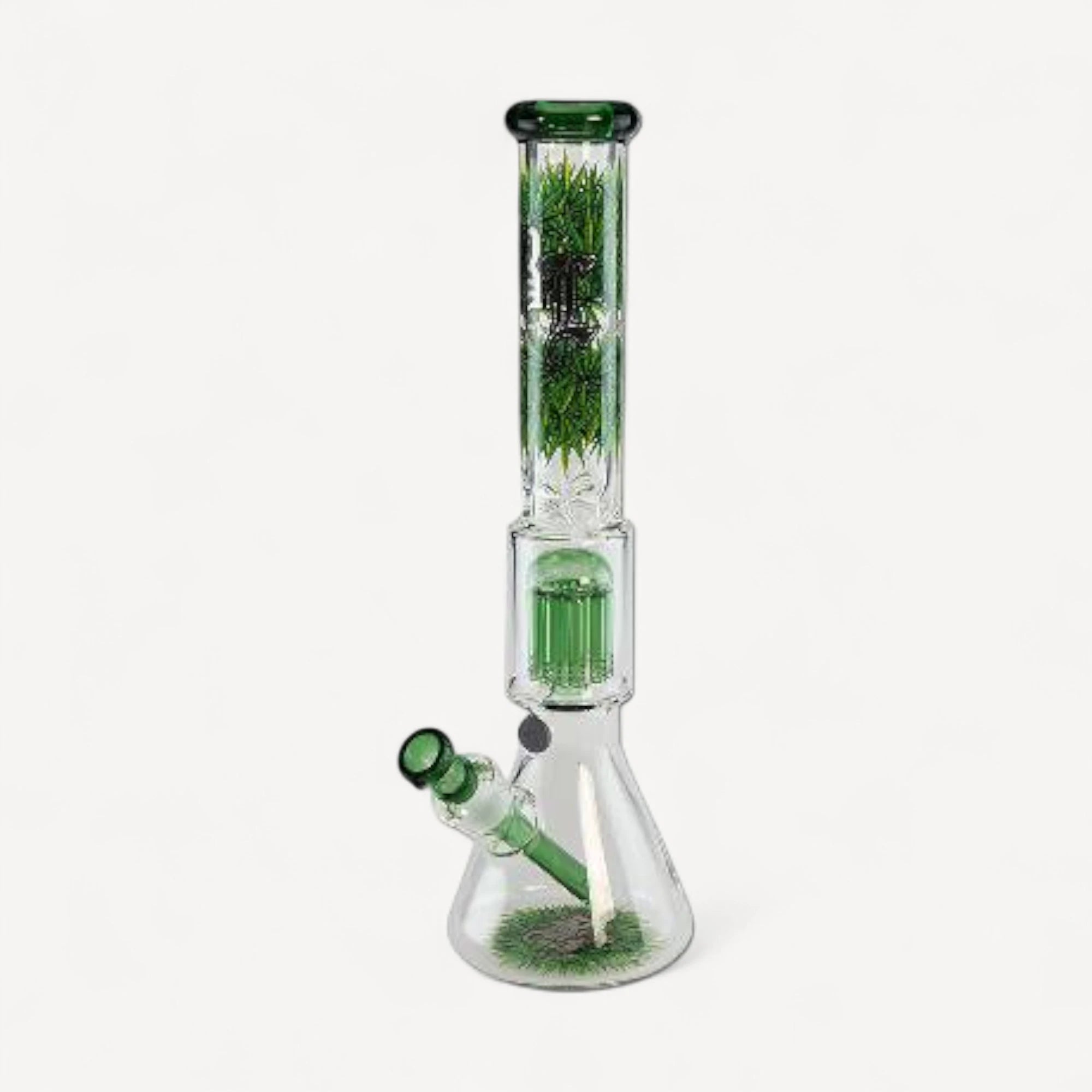 Black Leaf percolator glasbong - Hampblade