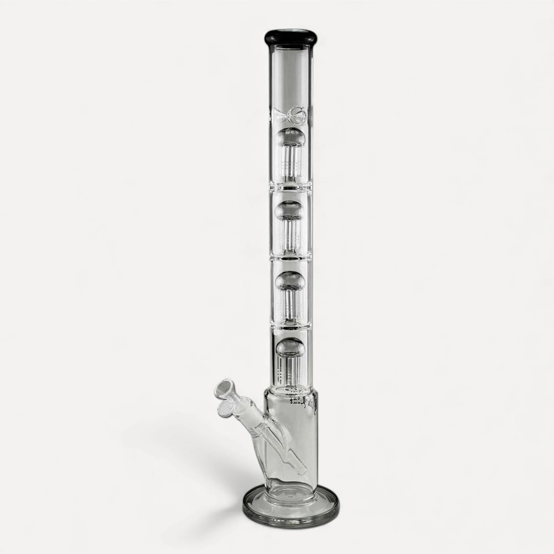 Black Leaf tower percolator glasbong - sort