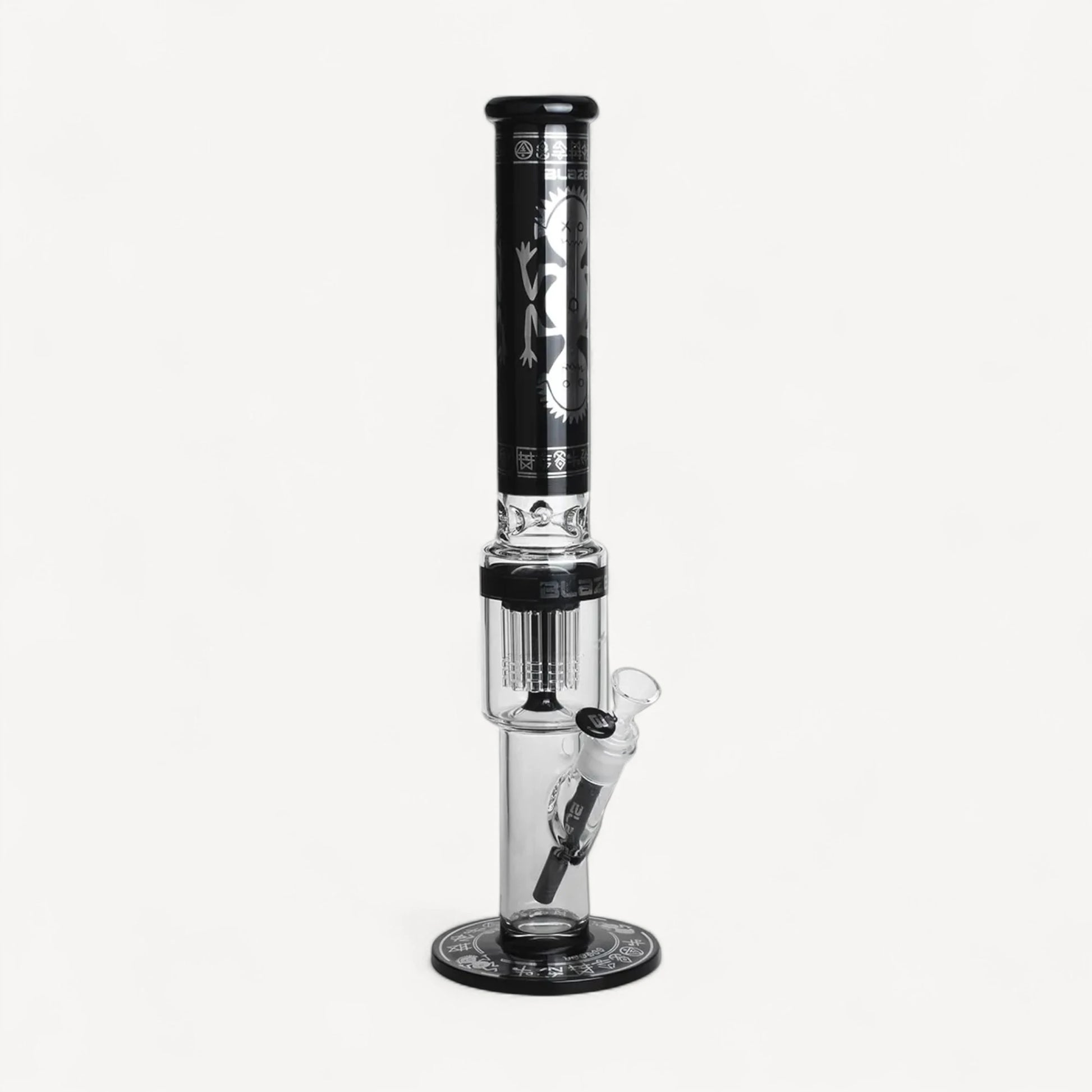 Blaze  percolator glasbong - Sort