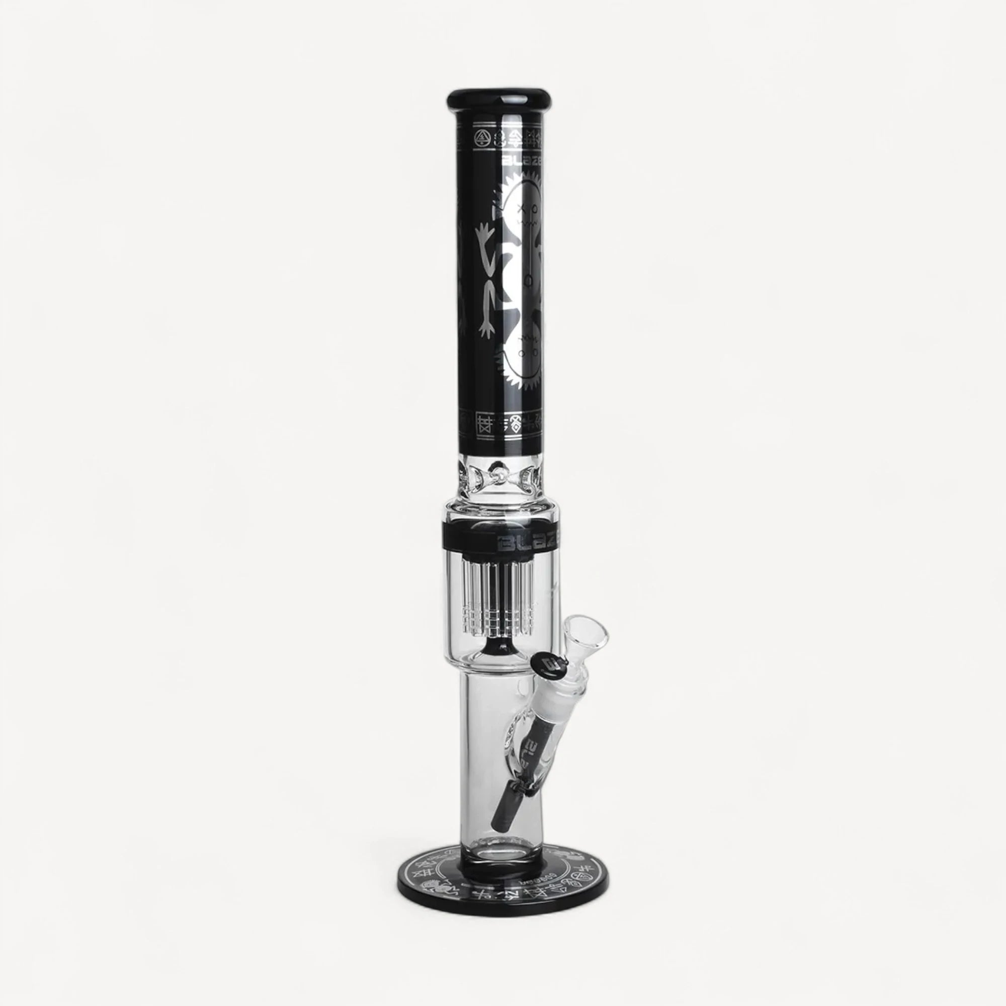 Blaze  percolator glasbong - Sort