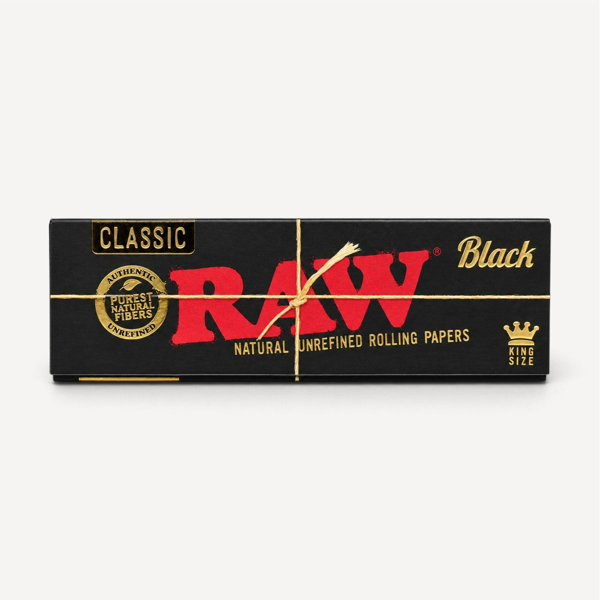 RAW - Black King Size Bred Papir