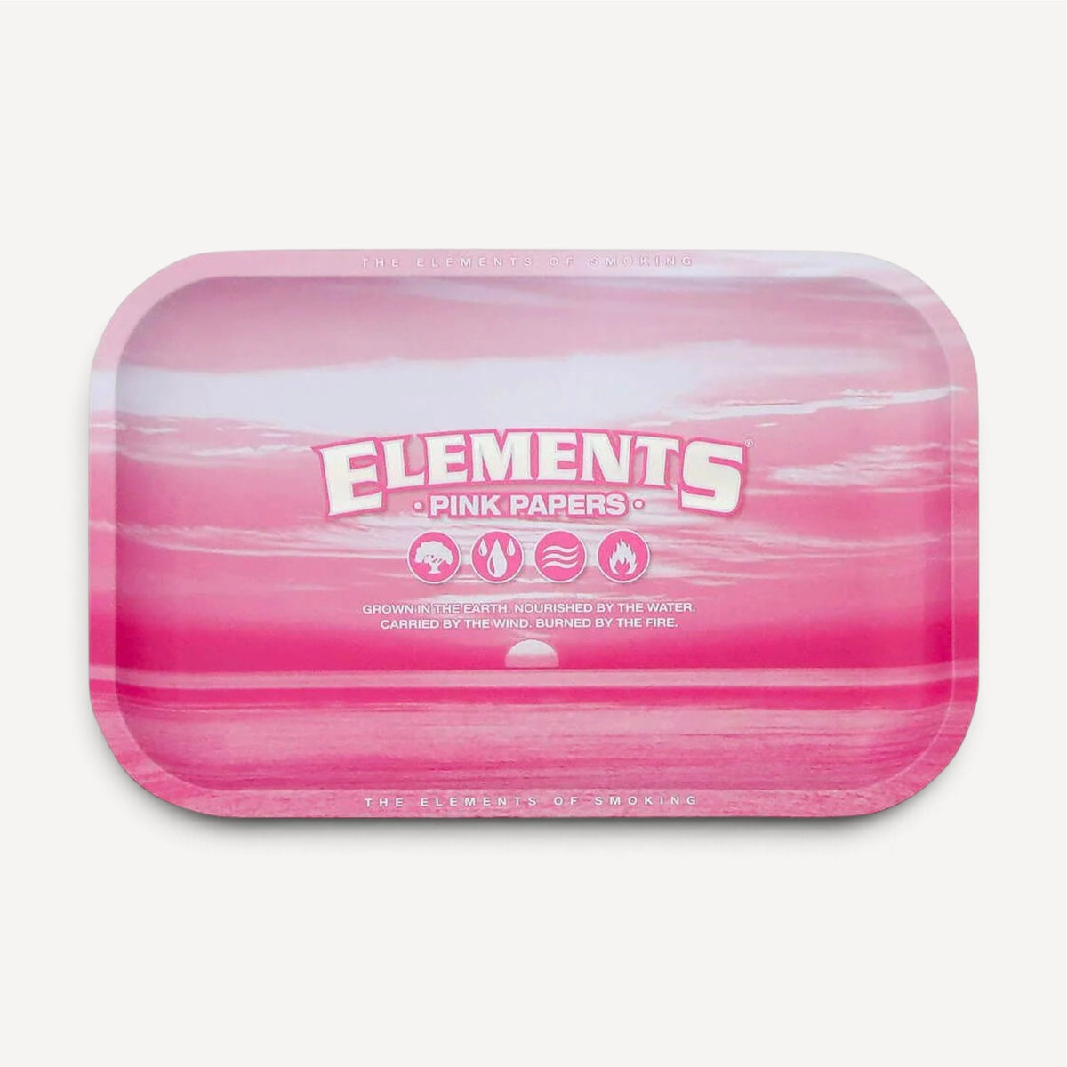 Elements – Pink Rolling Tray – Medium