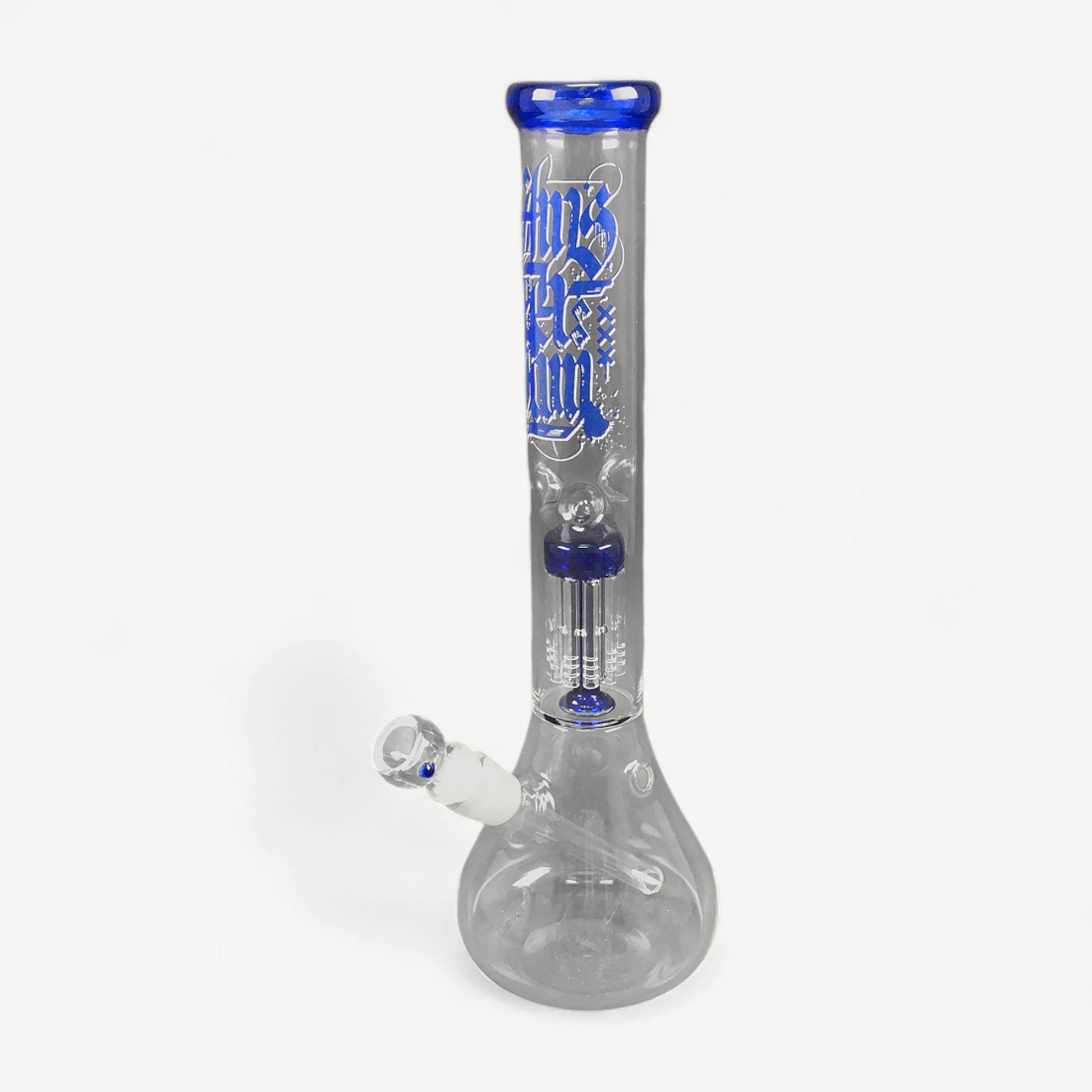 Glasbong percolator - blå