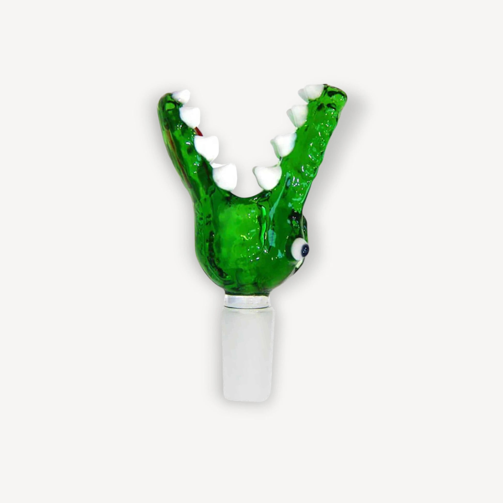 Glasbonghovede - krokodille