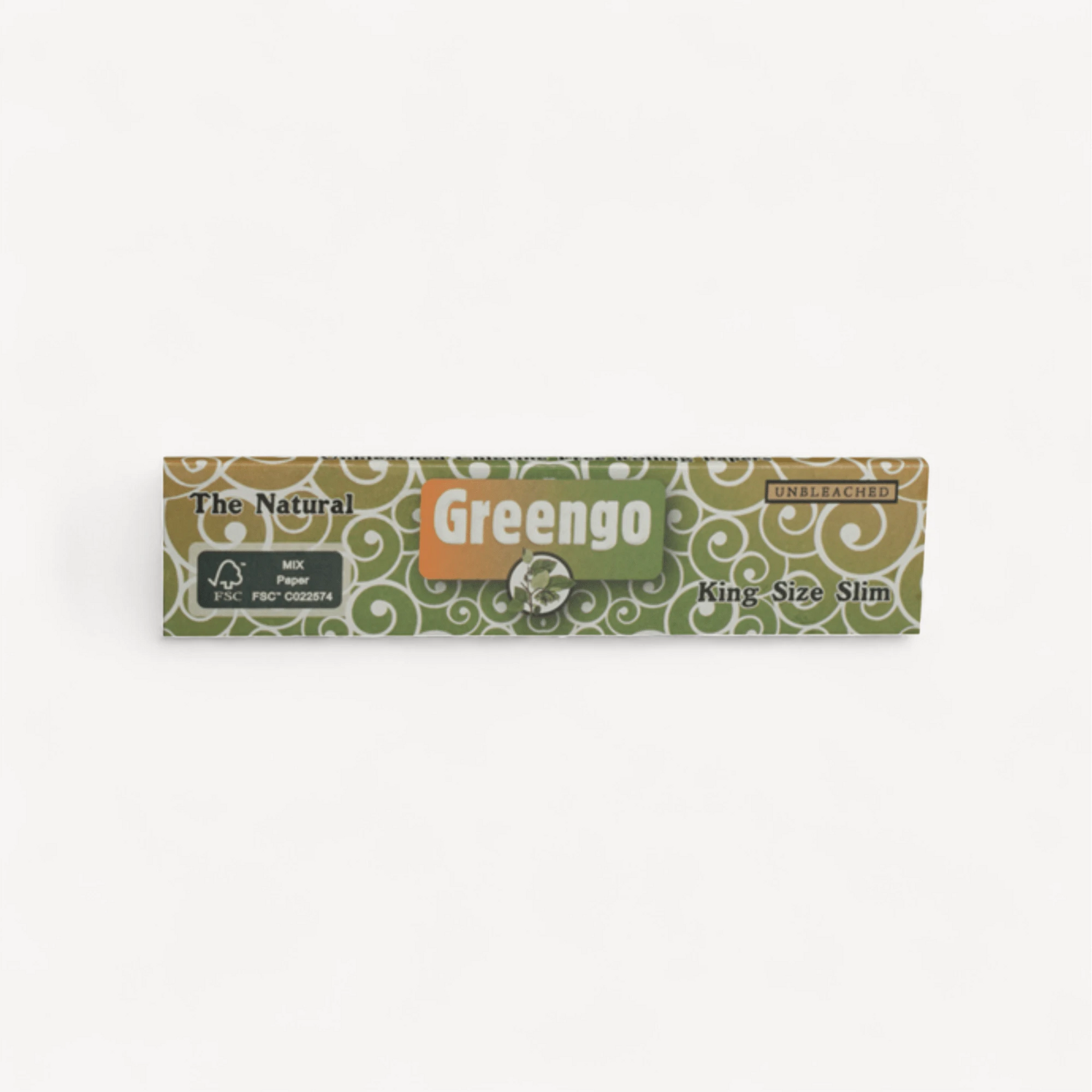 Greengo The Natural King Size Slim Unbleached papers