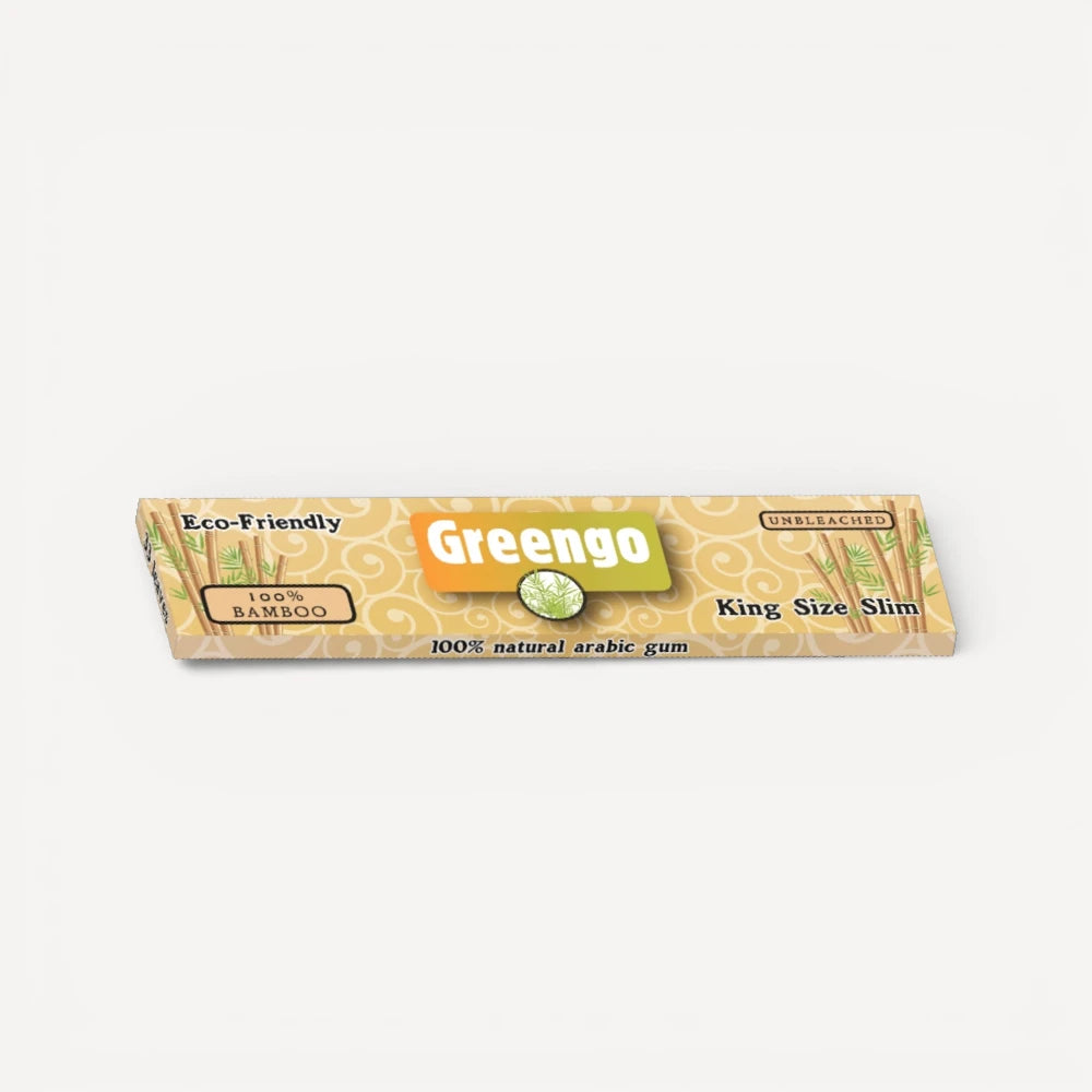 Greengo Unbleached Bamboo King Size Slim