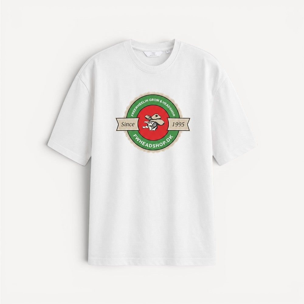 Free Wheelin - T-Shirt Hvid