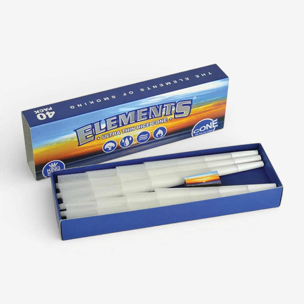 Elements - King Size Cones 40 stk.