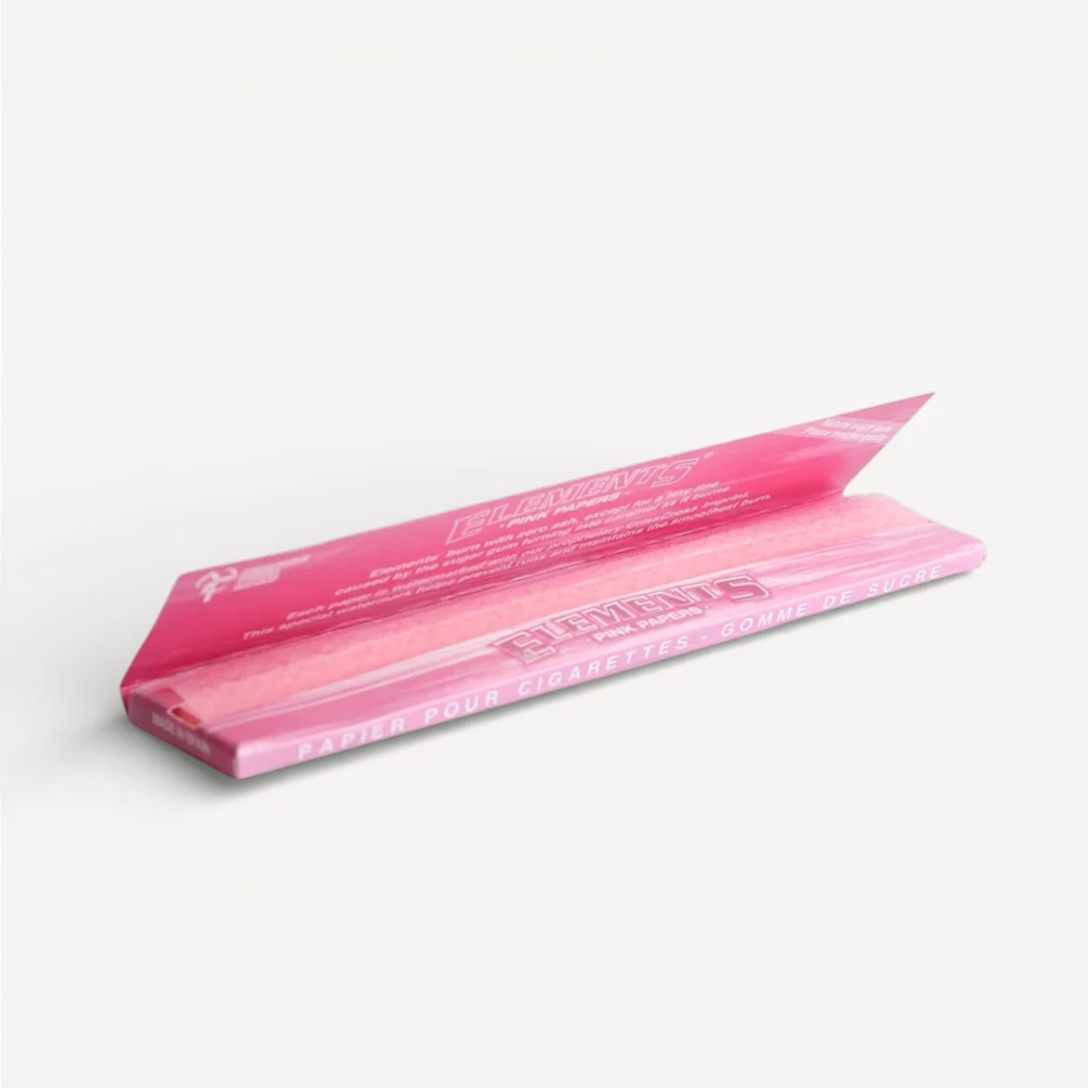 Elements - Pink King Size Slim Papir