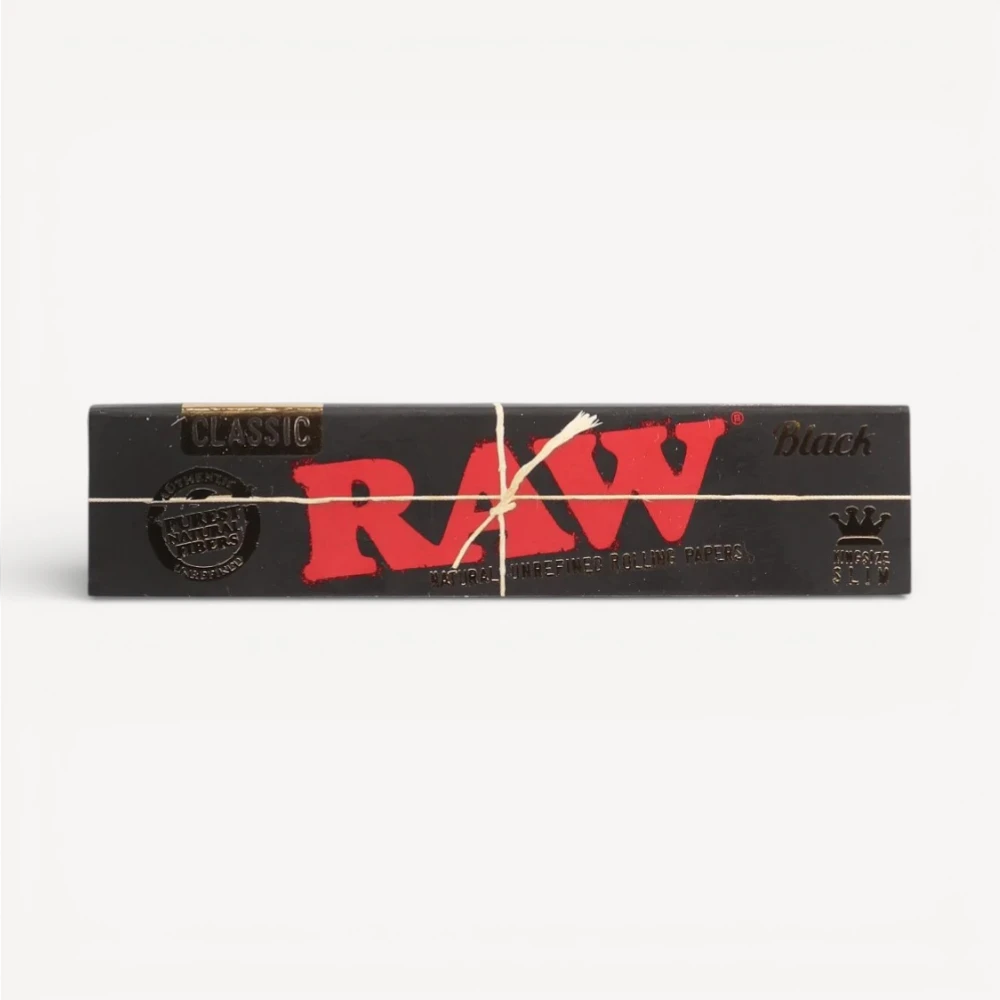 RAW - Black King Size Papir