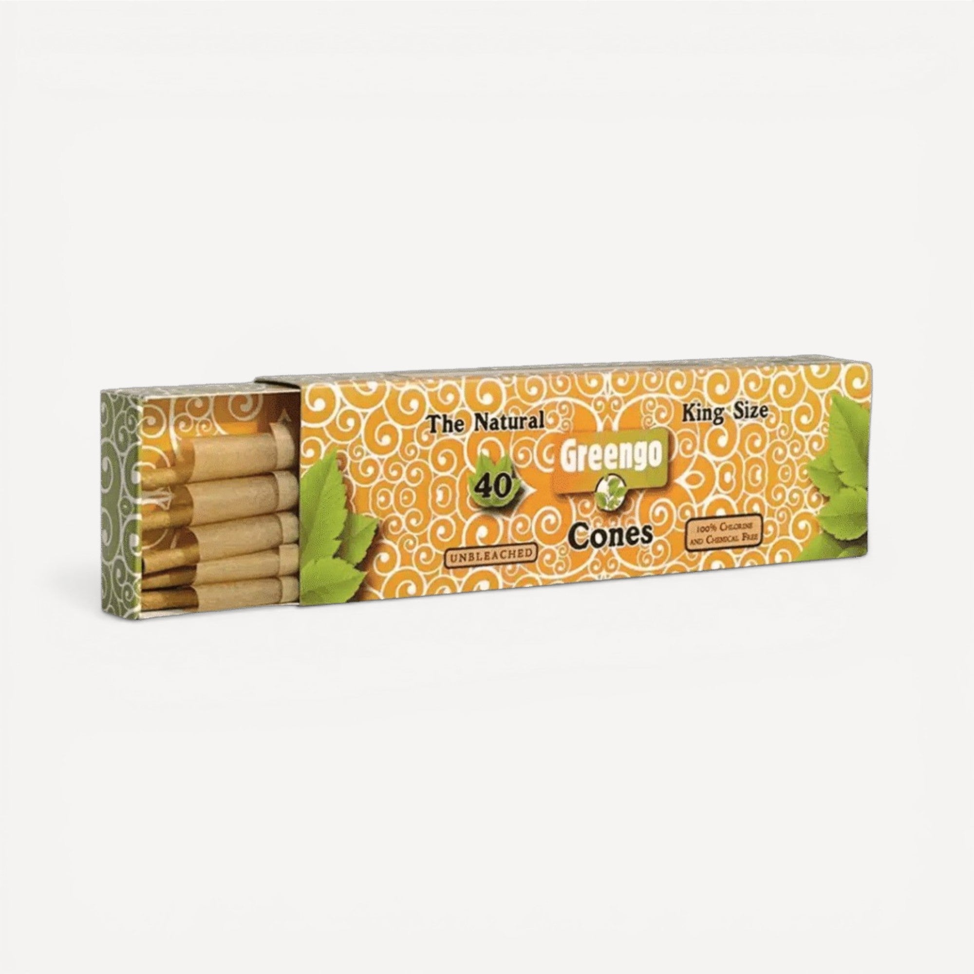 Greengo King Size Cones 40 stk