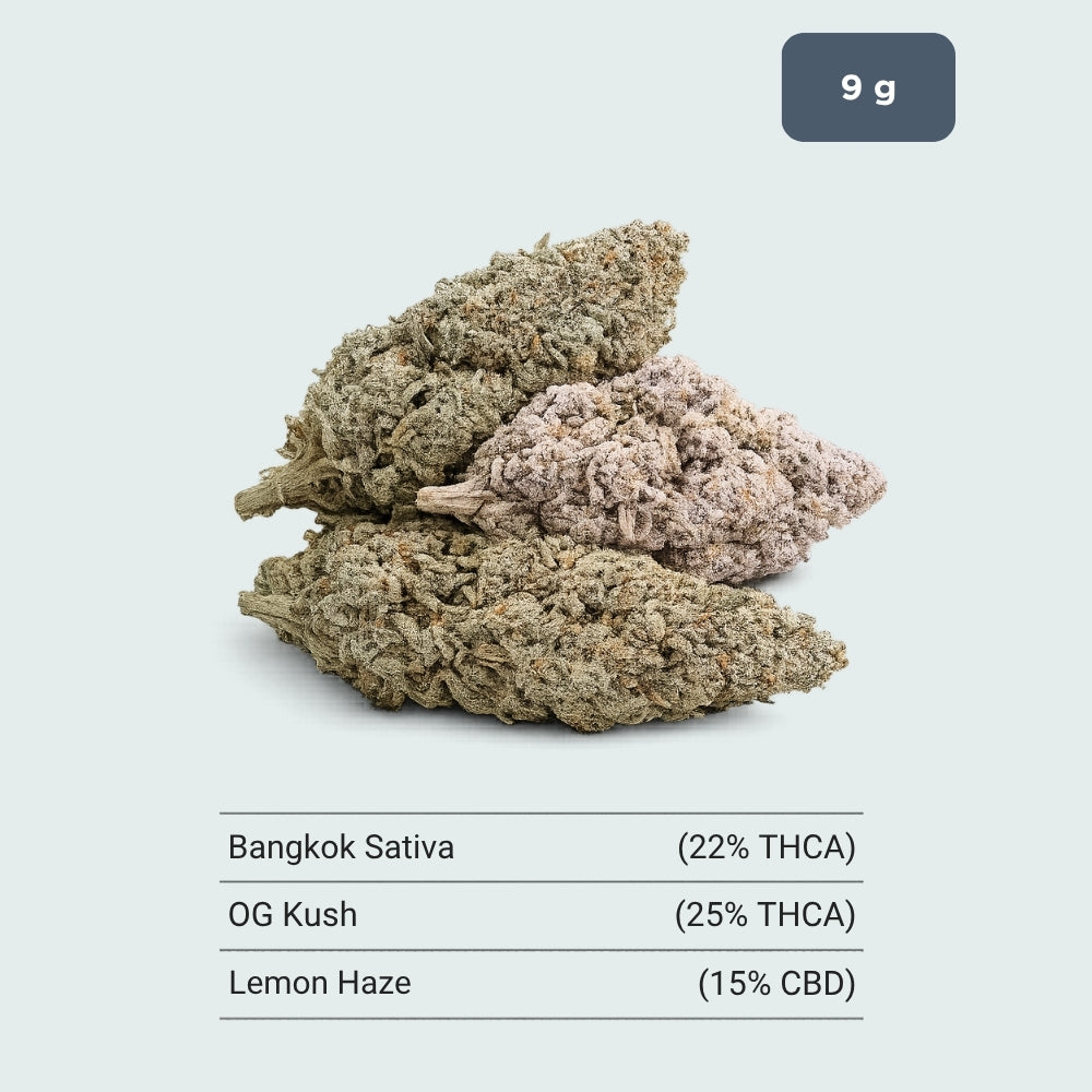 THCA & CBD Topskud Bundle