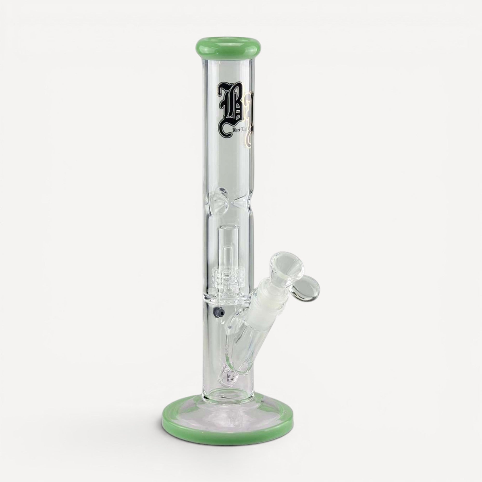 Black Leaf - Cylinder Bong Percolator - 30 cm