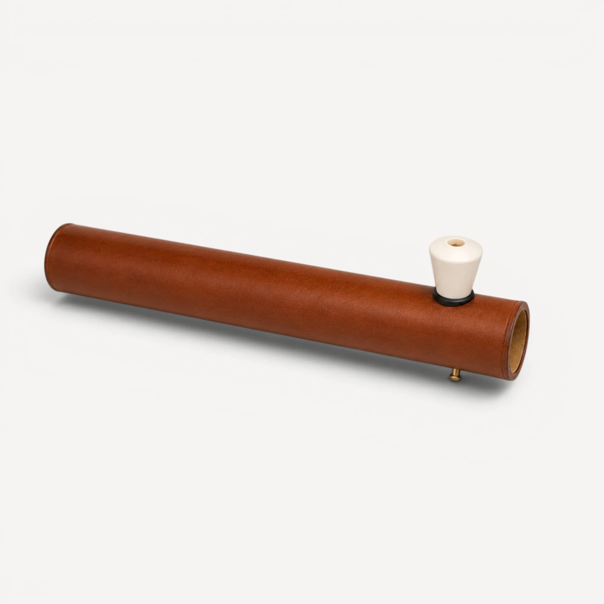 Læder Tjubang Brun - 40 cm