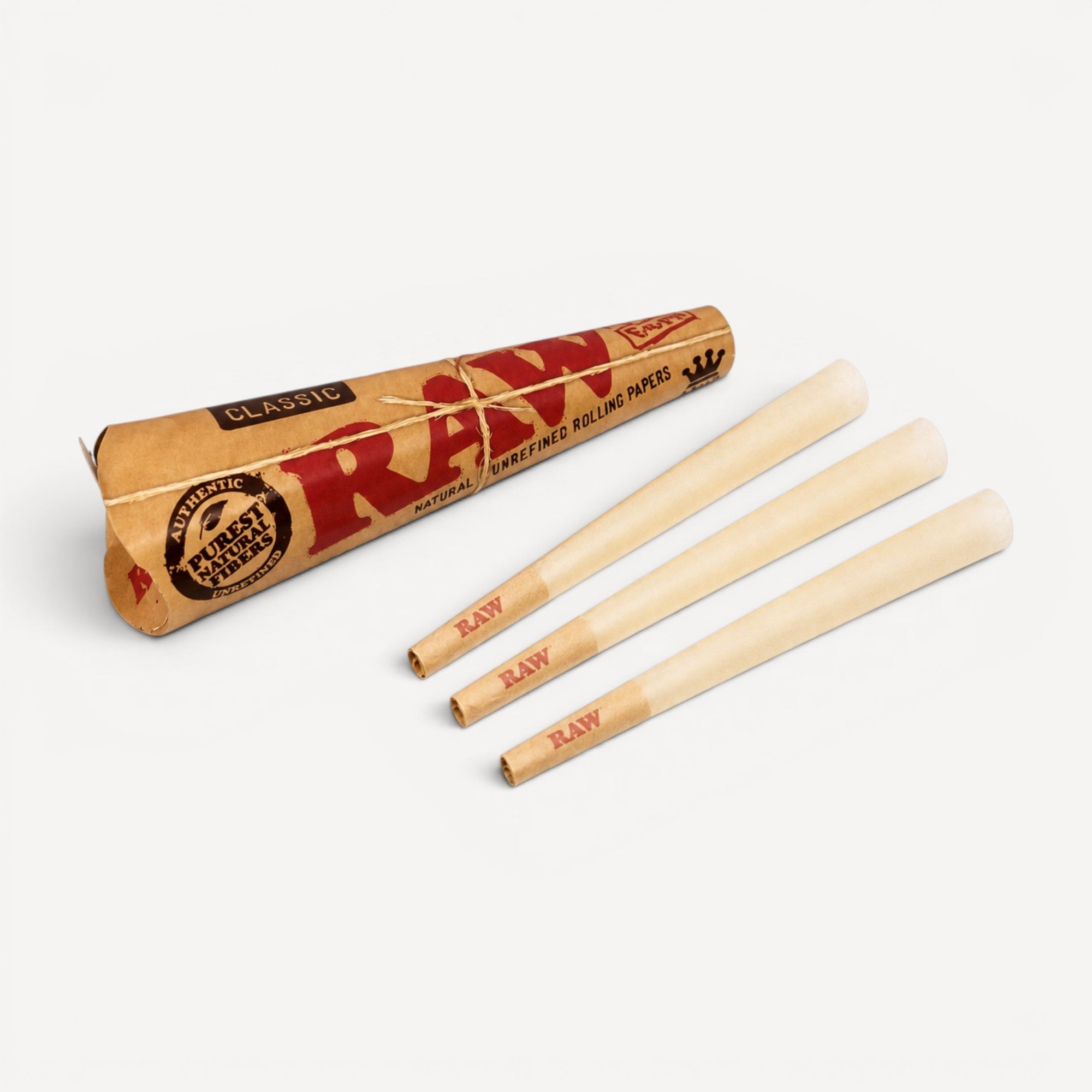RAW Natural King Size Cones 3 stk