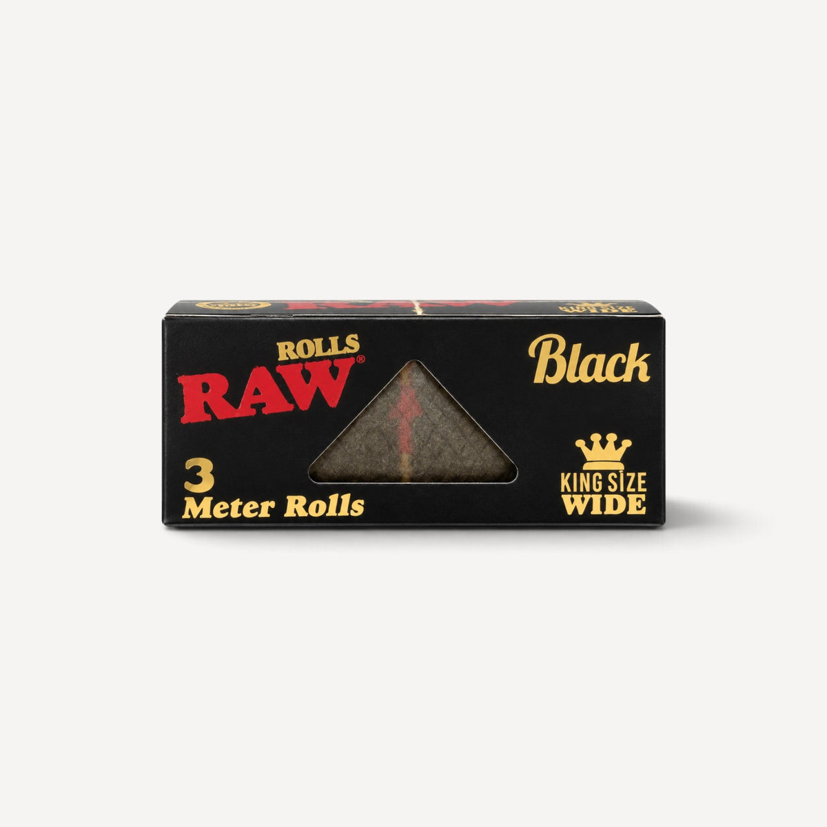 RAW - Black Meterpapir 3m