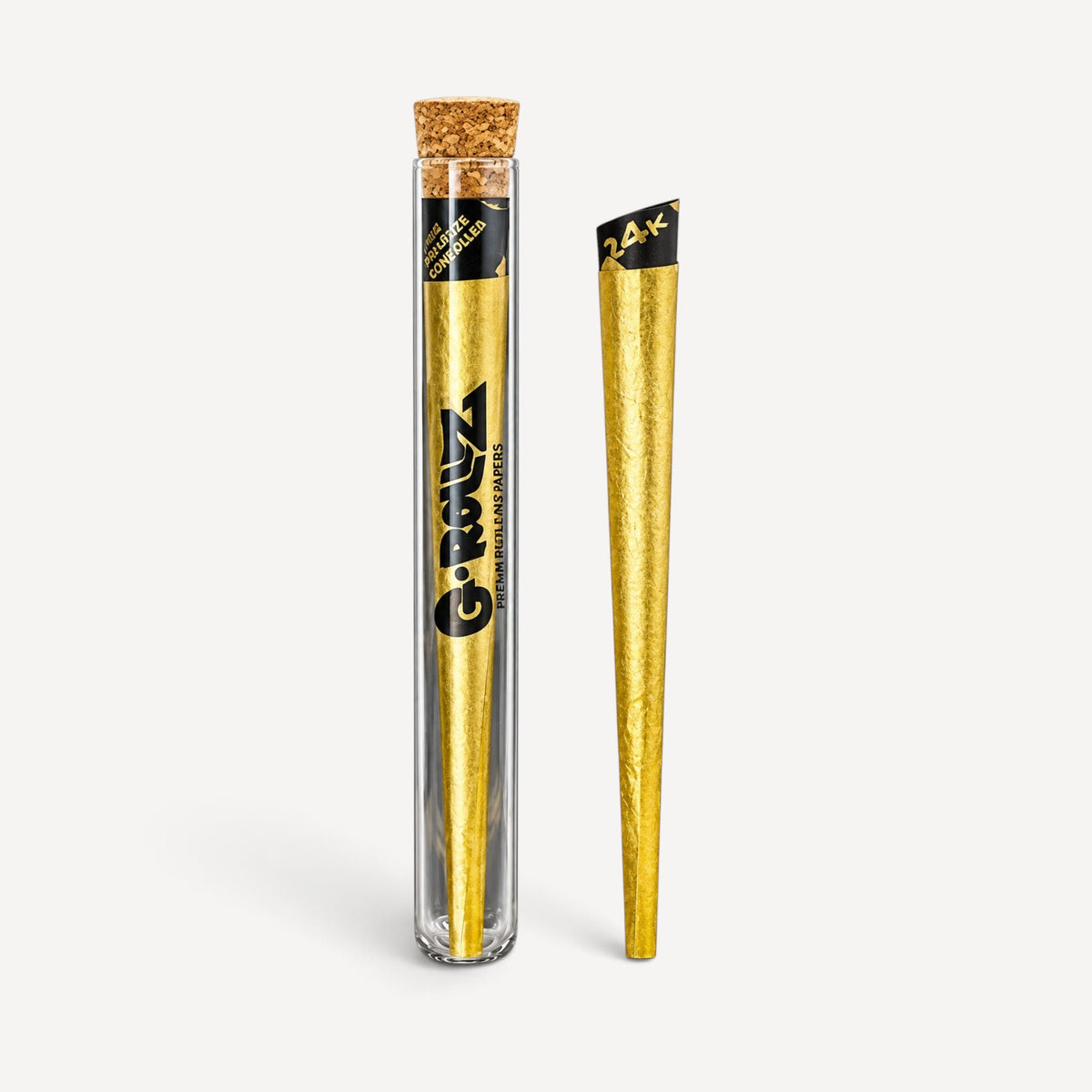 G-Rollz – 24K Golden Cone King Size – 1 stk.