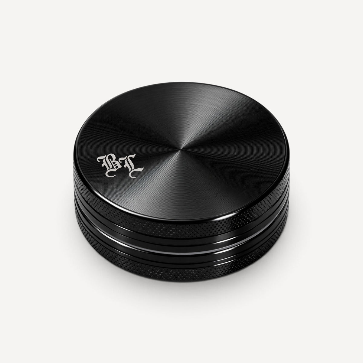 Black Leaf - 2-delt Sort Grinder Ø50