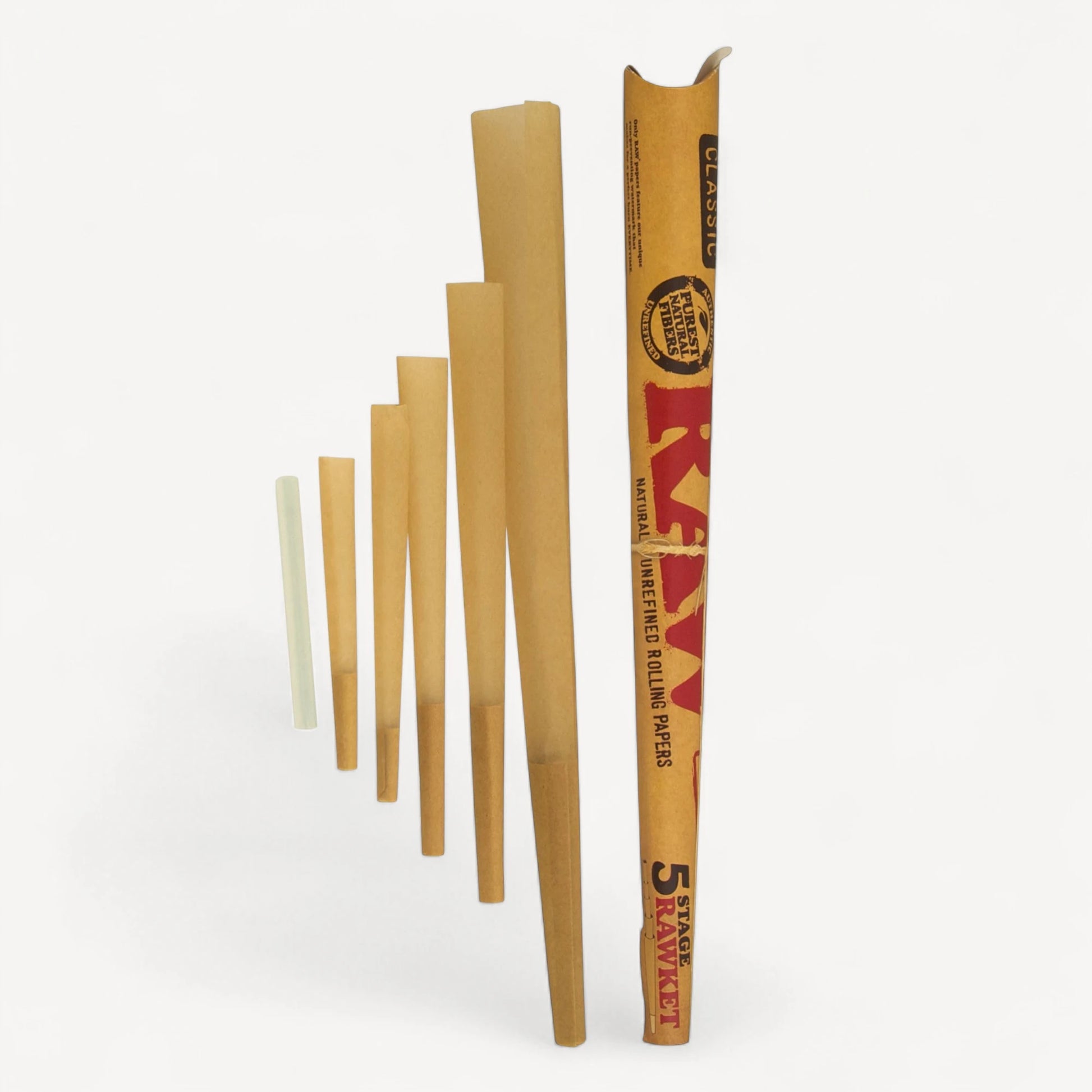 RAW pre-rolled cones - 5 stage rawket