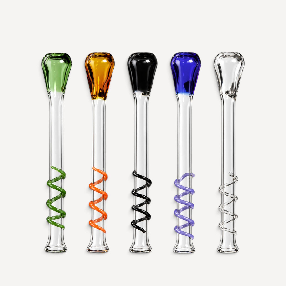 Ergonomisk Glassnifferør 7 cm